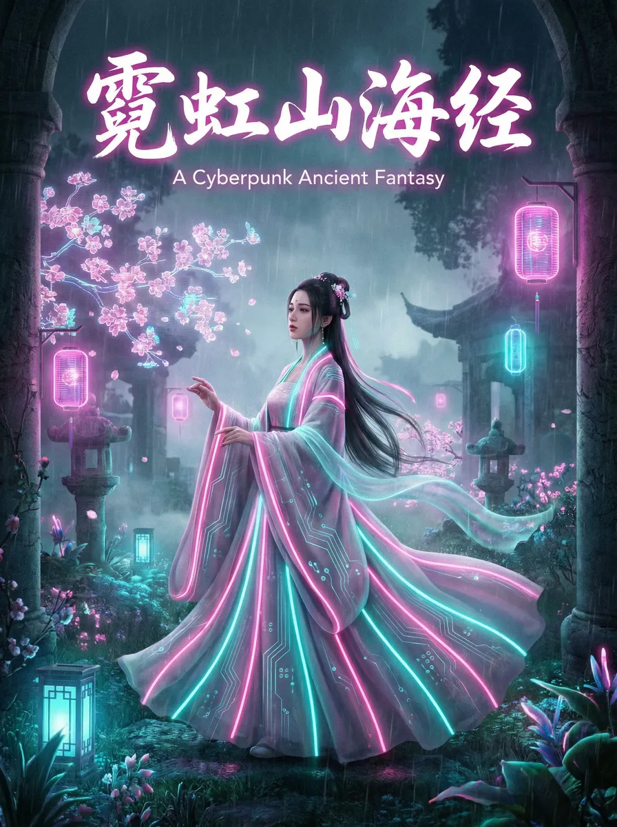 我可能不会爱你电视剧 古风奇缘短剧 - 霓虹山海经海报